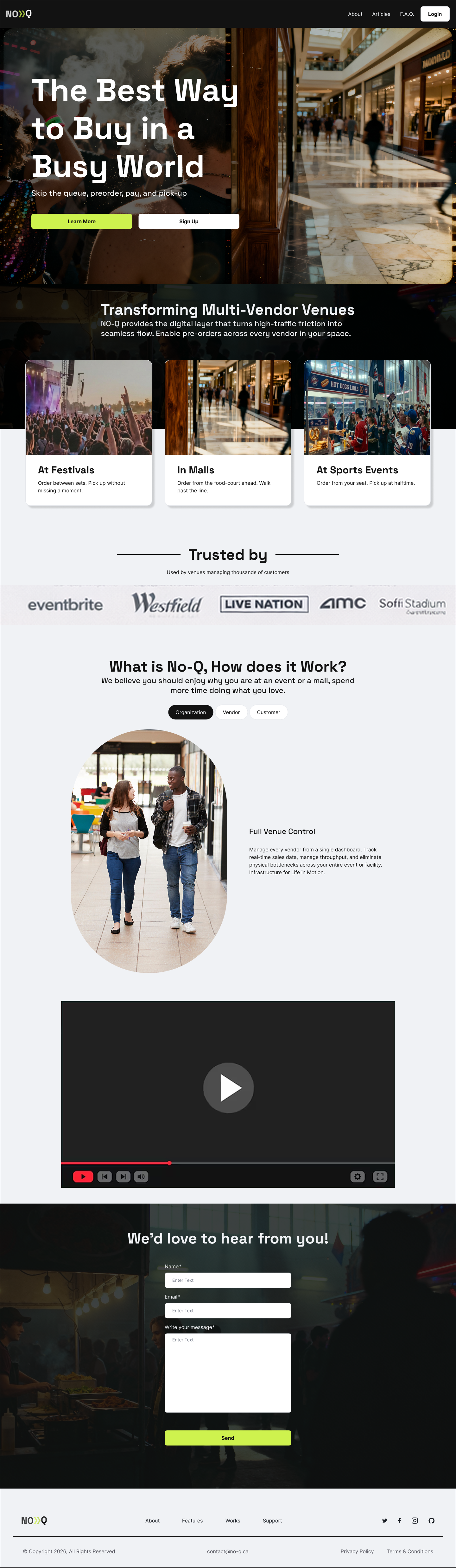 NO-Q — Event Commerce & Queue Elimination Platform — image 4