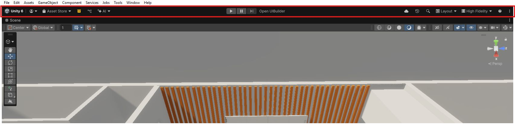 Unity Editor Main Toolbar Customisation API