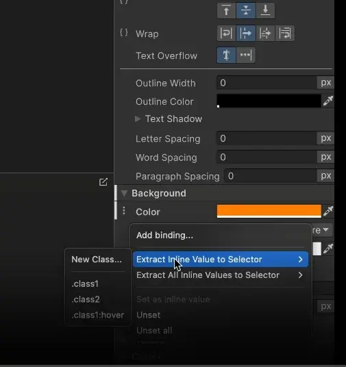 Custom inspectors and control configuration.